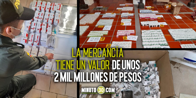 EN VIDEO: ¡Descarados! Cayó toda una red que vendía medicamentos, vitaminas y suplementos falsos 1 INCAUTACIÓN