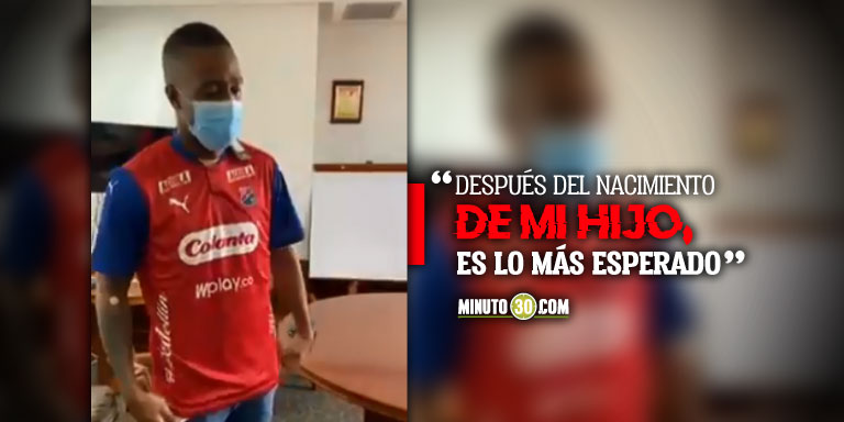 Kevin Londoño se vistió entre lágrimas la camiseta de Independiente Medellín 1 Kevin Londono se vistio entre lagrimas la camiseta de Independiente Medellin