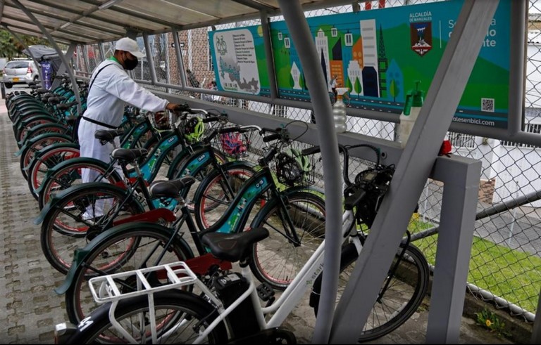¡Qué buena! Ya está disponible el programa 'Manizales en Bici', con 100 'ciclas' en tres estaciones 3 Manizalesenbici3