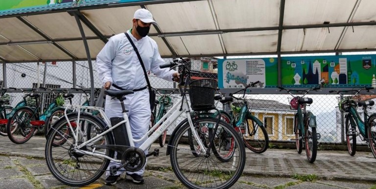 ¡Qué buena! Ya está disponible el programa 'Manizales en Bici', con 100 'ciclas' en tres estaciones 1 Manizalesnebici1 1