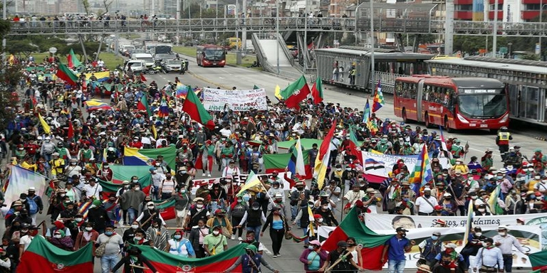 Minga Indígena dará paso en las vías Quibdó – Medellín – Pereira este miércoles