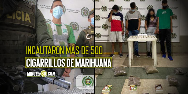 EN VIDEO: En Manrique cayeron 5 delincuentes, unos por porte de armas y otros por drogas 1 Manrique