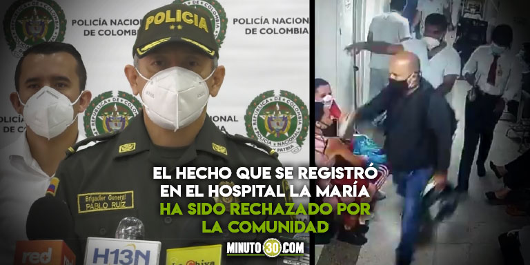 EN VIDEO: “Esperamos que en las próximas horas será identificado”, Policía sobre el hombre que agredió a enfermero 1 Policía