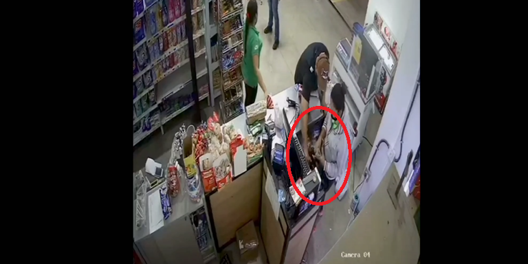 EN VIDEO: “Ilustres señores” llegaron bien ‘vestiditos’ a atracar a una farmacia de Itagüí 1 Itagüí