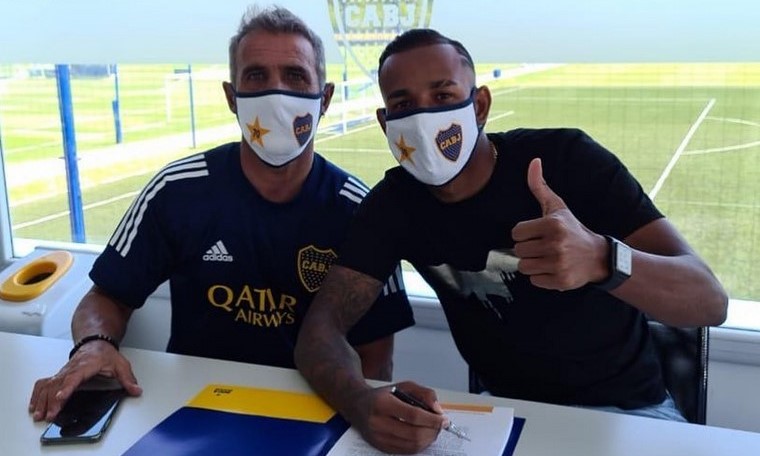 Sebastián Villa renovó con Boca Juniors 1 Sebastian Villa firma con Boca