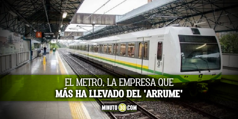 ¡Son muchas! Las empresas públicas que han tenido millonarias pérdidas en Medellín por la pandemia 1 Metro de Medellín
