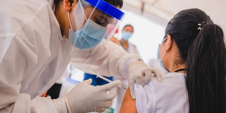 Colombia inició la semana con 45.166 de vacunados contra el Covid 1 Vacuna 22 feb 1