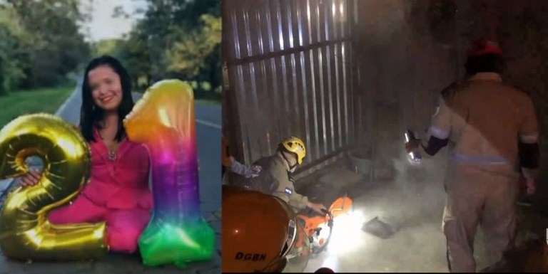 VIDEO. Joven fue estrangulada el día de su cumpleaños, la habría lanzado a una letrina