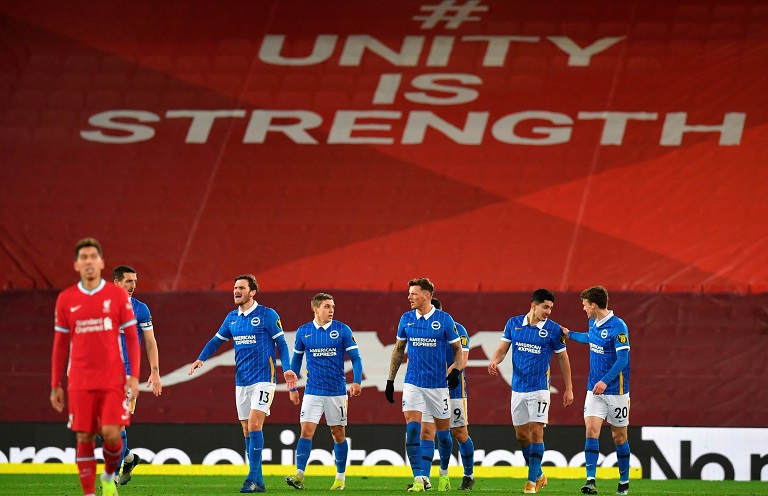 El colombiano Alzate doblega al Liverpool en Anfield