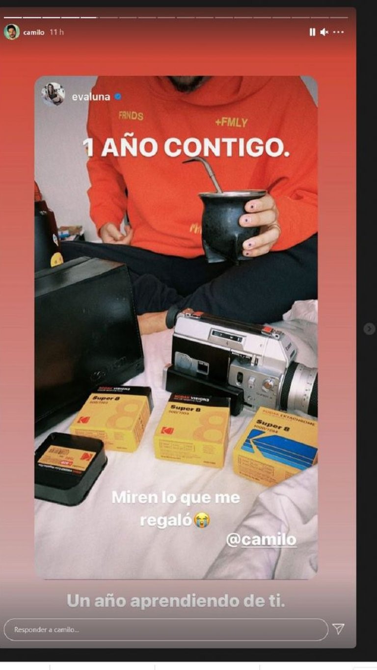 Vea el regalo que camilo Echeverry le hizo a su esposa Evaluna tras su primer aniversario de casados