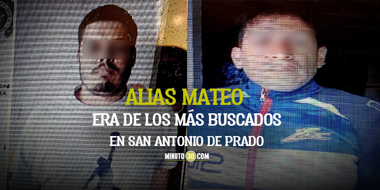 Cayeron alias ‘Mateo’ y otro sujeto, presuntos homicidas de un joven en el corregimiento San Antonio de Prado 1 capturados por homicidio en San Antonio de Prado