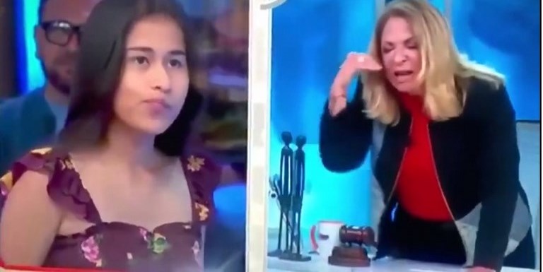 VIDEO. “Tu no eres americana, eres colombiana…”, Dra. Polo arremetió contra una joven que insistía en hablar en inglés