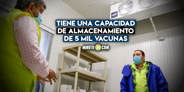 FOTOS Y VIDEO: Manizales está lista para recibir las vacunas Covid con su centro de acopio y refrigeración óptimo 1 Manizales tiene listo el centro de acopio y refrigeración Covid