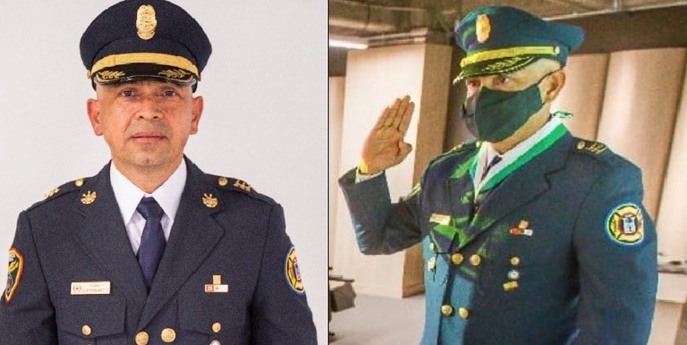 Capitán Luis Hernández, comandante Cuerpo de Bomberos Medellín