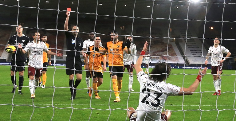 El Arsenal sufrió una pesadilla en su visita al campo del Wolverhampton Wanderers