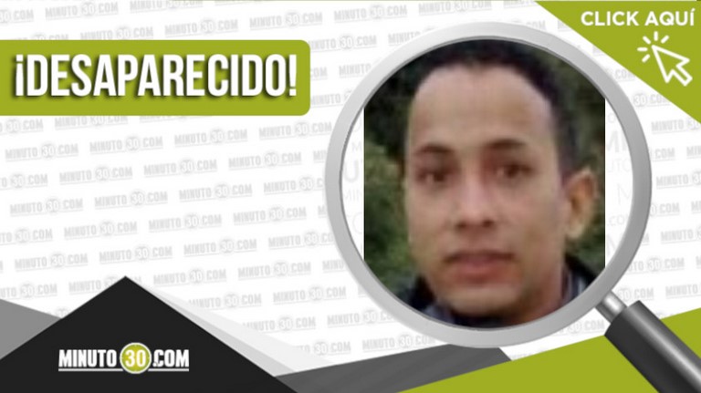 Luis Alfredo Chavarriaga Bedoya desaparecido