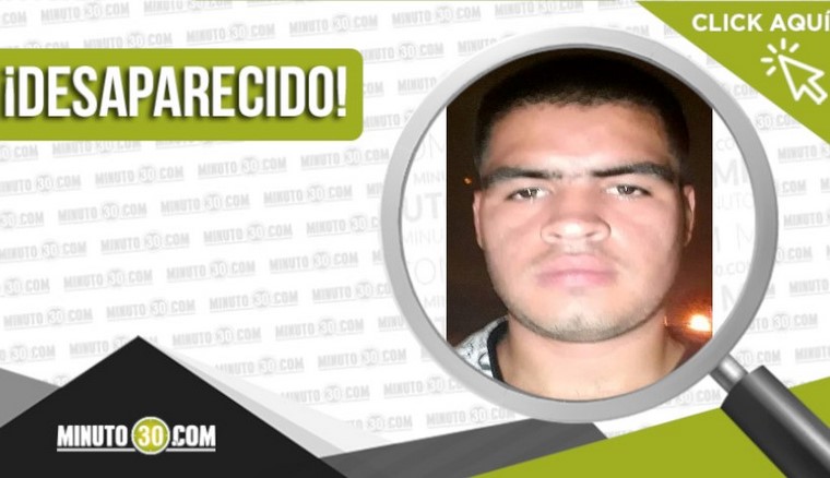 ¿Lo ha visto? Tito Santiago Gallo Taborda de 26 años está desaparecido 1 desaparecido