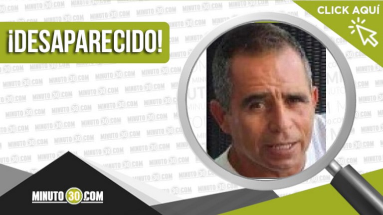 Gustavo Albeiro Castañeda Calle está desaparecido