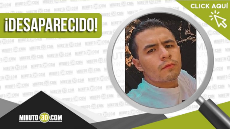 Juan Diego Eusse Maldonado está desaparecido