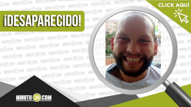 Daniel Eduardo Quintero Muñoz está desaparecido