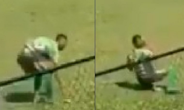 VIDEO: “Estoy arrepentido”: Futbolista simuló ser golpeado con una cáscara de naranja y por las críticas entró en depresión