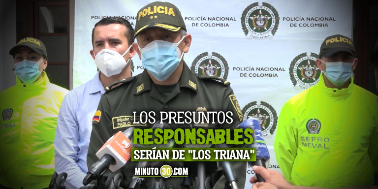 EN VIDEO: Policía dice que el muerto de Granizal, tenía varios antecedentes por venta de droga y hurto 1 homicidio-en-granizal