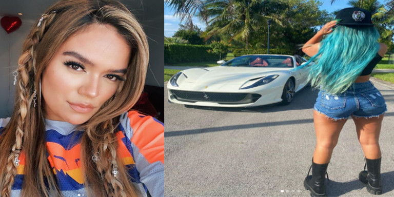 Karol G compró Ferrari y así lo 'chicaneó'