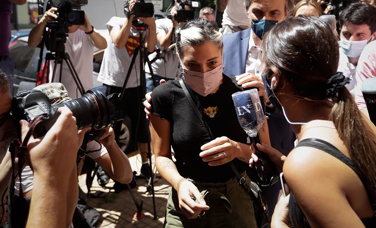 Dos hijas de Diego Maradona declaran en causa por la muerte de su padre