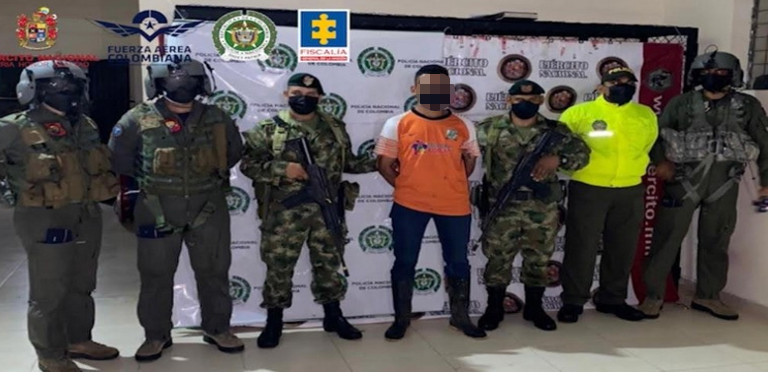 Explosivista y segundo cabecilla de grupo armado ilegal en el Tolima