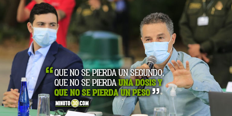 Componentes plan de vacunación Antioquia