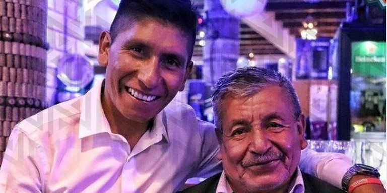 Papá de Nairo Quintana está hospitalizado por covid