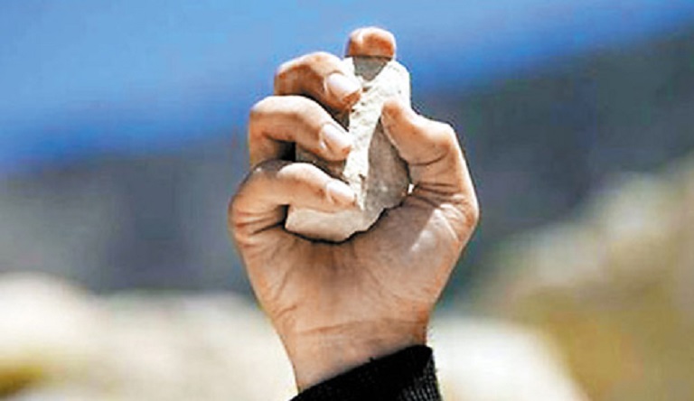 Domiciliaria para yerno que le tiró una pedrada a su suegra porque se metió en una discusión