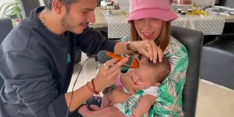 VIDEO. “Qué error…”: le dicen a Pipe Bueno y Luisa Fernanda W tras mostrar la ‘calveada’ de Máximo