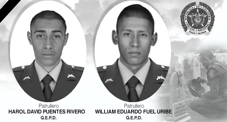 dos patrulleros cayeron ante la mano del terrible 'plan pistola'