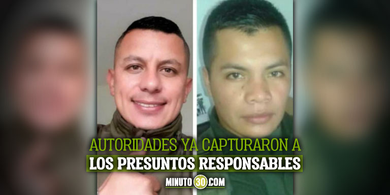 Policías asesinados en Nariño