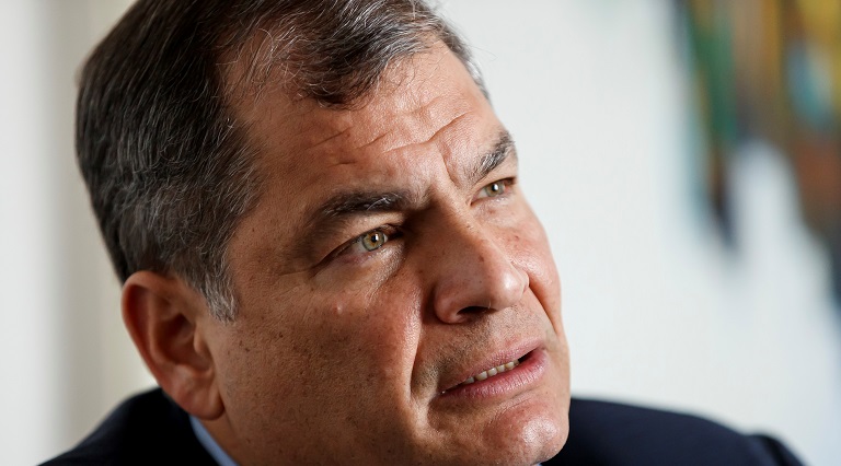 Rafael Correa dice que están "inflando" los votos de Pérez
