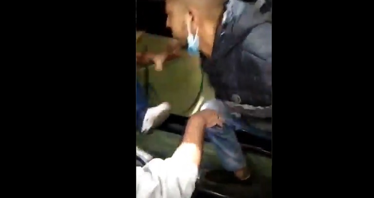 Un pasajero de una ruta de San Cristóbal fue el héroe que no permitió un atraco masivo