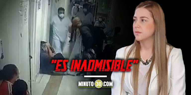 Secretaria de Salud de Medellín rechaza la brutal agresión a un auxiliar de enfermería en La María