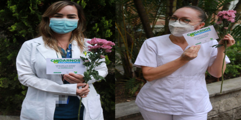 Hoy se pretende vacunar a 1.724 profesionales de la salud en Antioquia: Gobernador