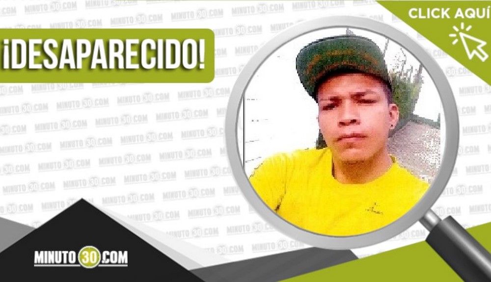 Diego Alejandro García Bueno desaparecido