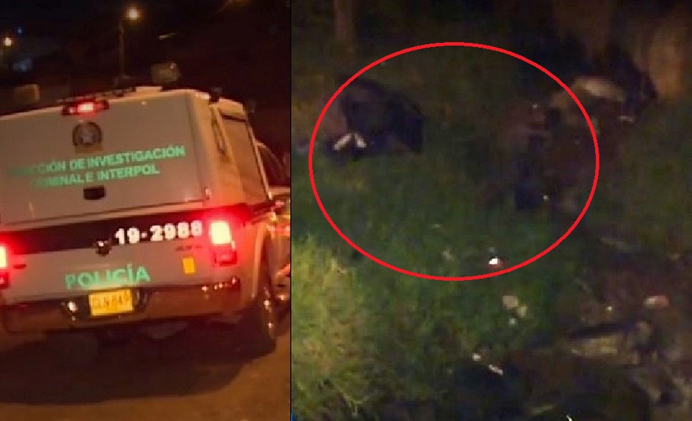 ¡De terror! Encontraron al menos seis bolsas con restos humanos en un caño, Policía investiga 1 Encontraron bolsas con restos humanos en Soacha
