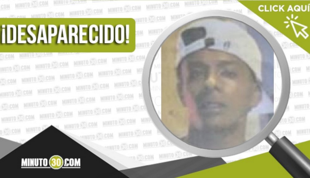 Mateo Mosquera de 21 años desapareció en Robledo Aures, ¿lo ha visto?