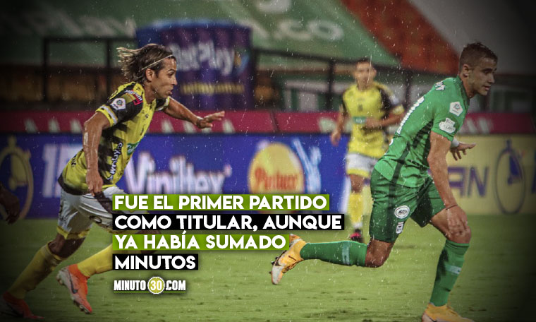 Aunque no marcó goles, Tomás Ángel se llevó todos los elogios en redes por su debut en Nacional 1 Aunque no marco goles Tomas Angel se llevo todos los elogios en redes por su debut en Nacional