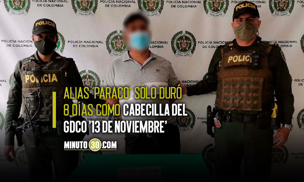 EN VIDEO: ¡Cabecilla que ponen, cabecilla que tumban! Cayó alias “Paraco”, el que estaba mandando en la “13 de Noviembre” 1 alias Paraco