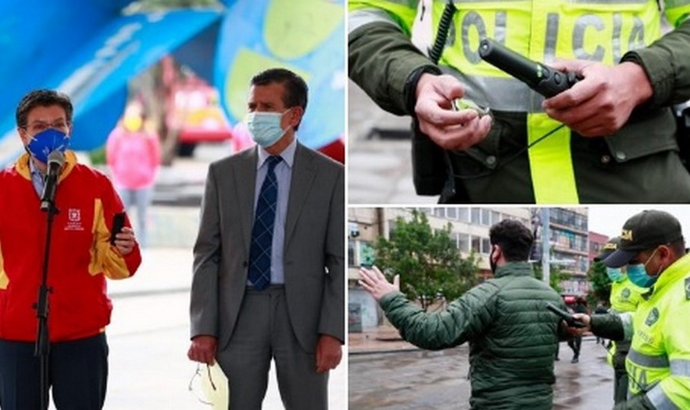 Policías de Bogotá llevarán detectores de metal para desarmar a delincuentes