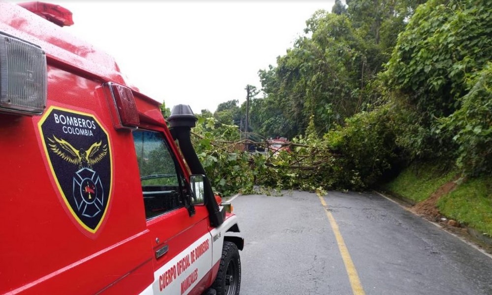 Estragos en Manizales por lluvias