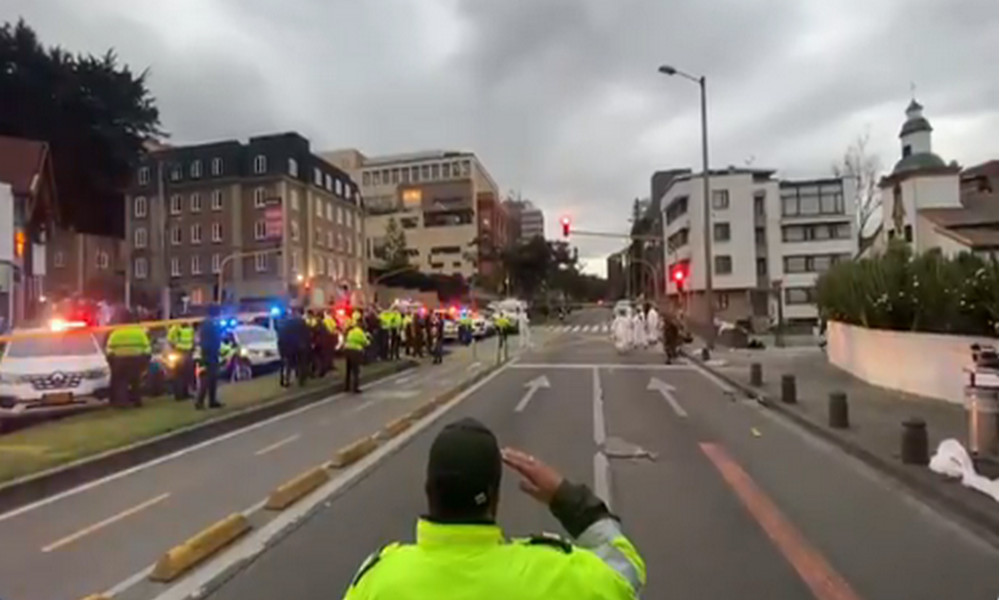 Se conocen videos tras la balacera registrada esta tarde en Bogotá