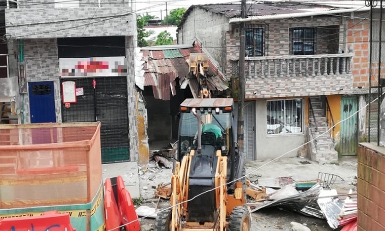 ¡Les acabaron con la 'olla'! En Quibdó, autoridades demolieron un expendio de estupefacientes 3 Quibdó