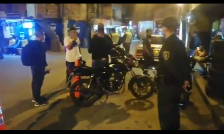 En este momento Policía realiza controles en la comuna Popular de Medellín 1 En este momento Policía realiza controles en la comuna Popular de Medellín