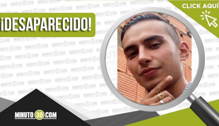 Eric Javier Carreño Moya de 23 años desapareció en Medellín, ¿lo ha visto? 1 Eric Javier Carreño Moya desaparecido